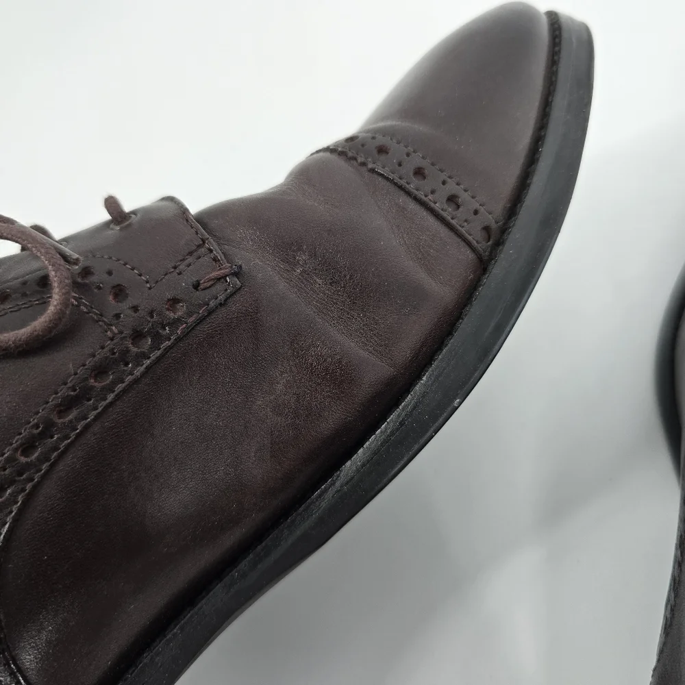 Cole Haan Men's Jefferson Grand 2.0 Oxford Brown Leather Size 8